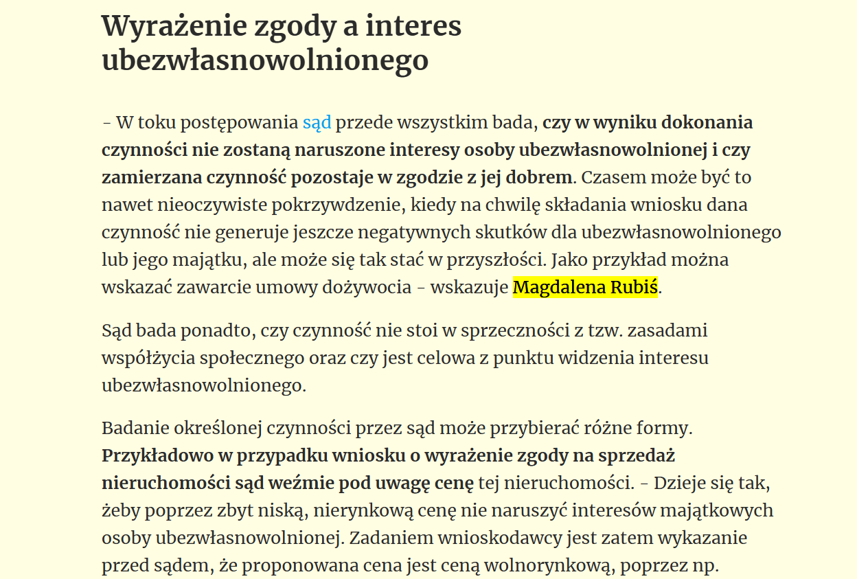 Ubezwłasnowolnienie a sprzedaż mieszkania. Jak przebiega postępowanie?